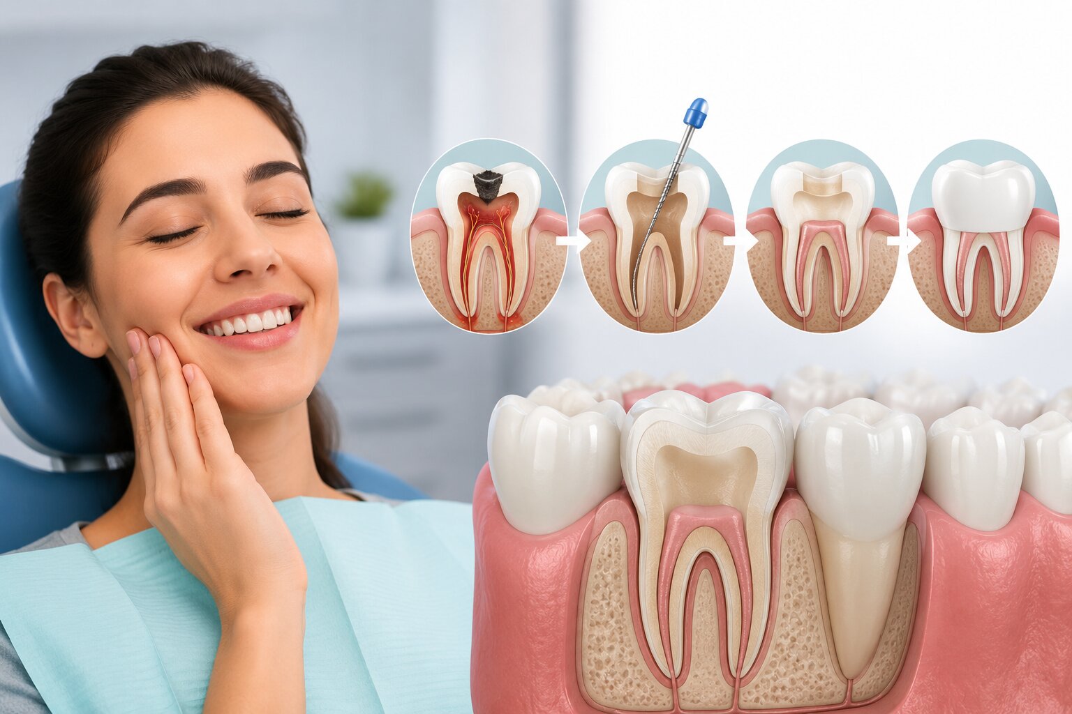 Comfort-focused root canal treatment